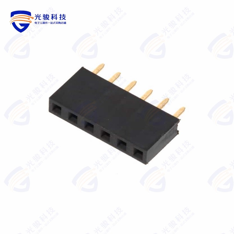 fr20206vbnn《receptacle, thr, single row, .10》