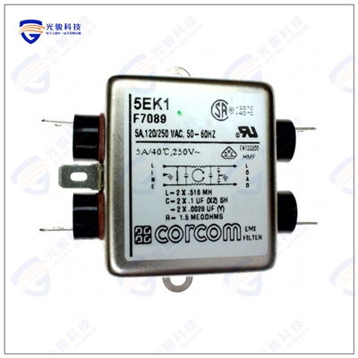 5EK1 滤波器LINE FILTER 250VAC 5A CHASS MNT