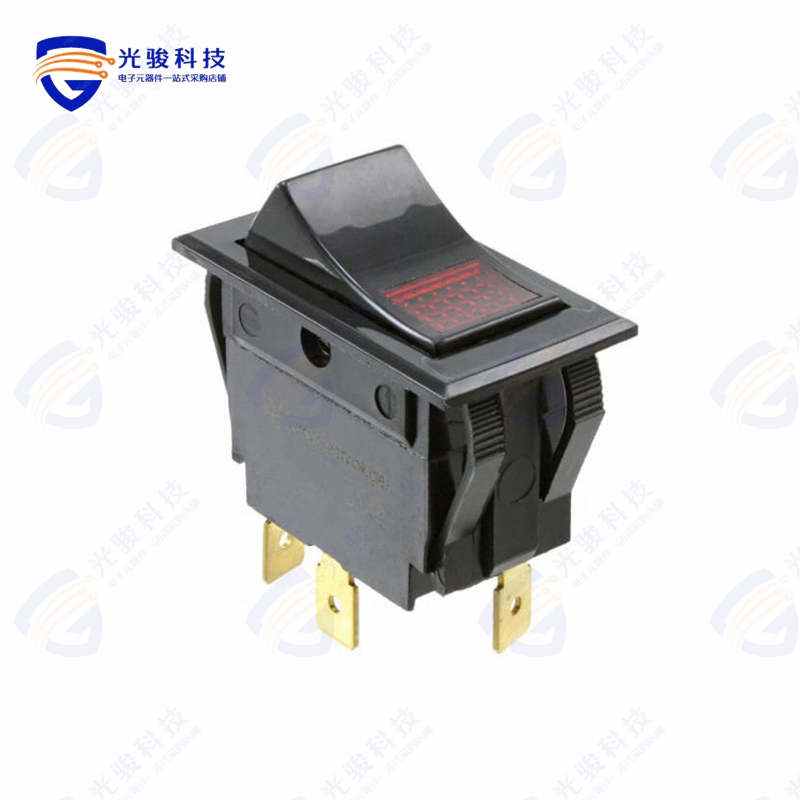 LTILA51-6S-BL-RC-NBL/125N 《SWITCH ROCKER SPST 15A 125V》