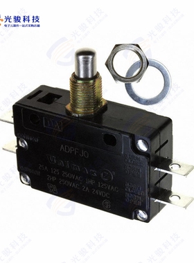 ADPFF3J04AY 《SWITCH SNAP ACT DPST-NO 25A 125V》