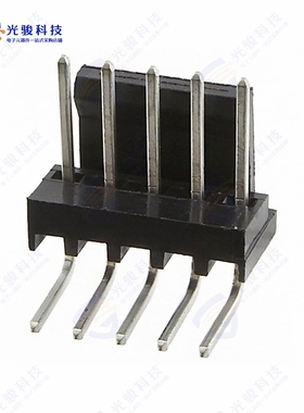 3-647630-5《CONN HEADER R/A 5POS 2.54MM》