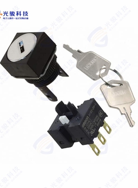 A165K-A2M-1 《SWITCH KEYLOCK 2POS SPDT 5A 125V》