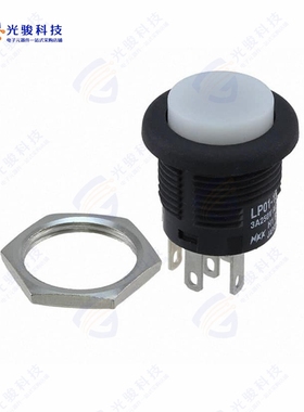 LP0125CCKW015CB 《SWITCH PUSHBUTTON DPDT 3A 125V》