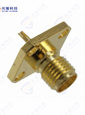 132142《CONN SMA RCPT STR 50 OHM SOLDER》