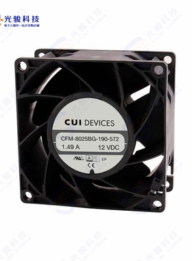 CFM-8025BG-170-517-20《DC AXIAL FAN, 80 MM SQUARE, 25 M》
