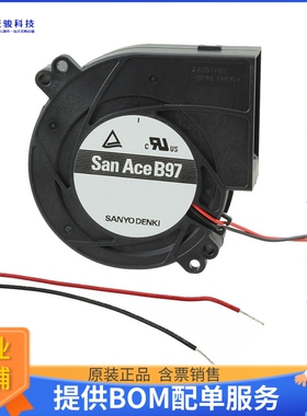 无刷直流风扇9BMB12G202【FAN BLOWER 97.1X33MM 12VDC WIRE】