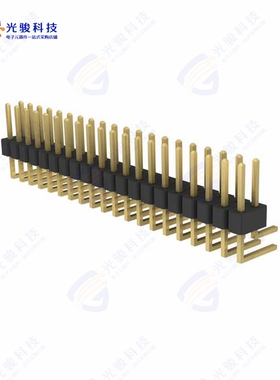 PRPC020DBAN-M71RC《CONN HEADER R/A 40POS 2.54MM》