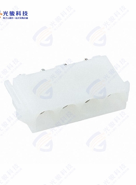 643415-1《CONN HDR 4POS 0.25 TIN PCB》