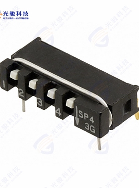 SPA04AB 《SWITCH SLIDE DIP SPST 10MA 20V》