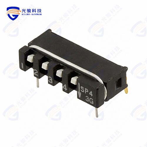 SPA04AB 《SWITCH SLIDE DIP SPST 10MA 20V》