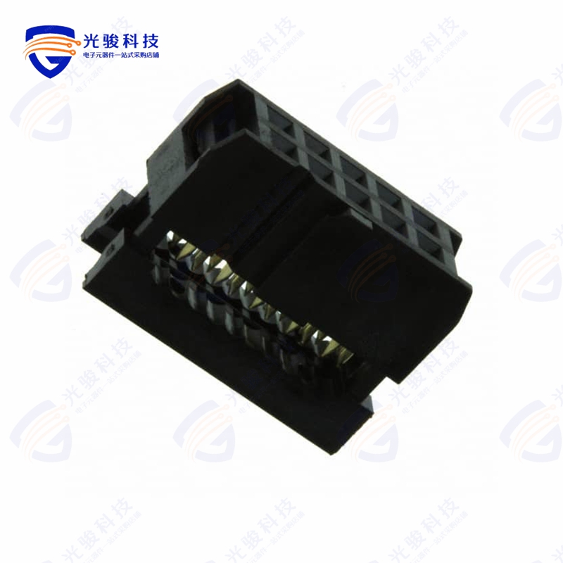 SFH210-PPPC-D05-ID-BK《CONN HEADER 10POS IDC 28AWG GOLD》