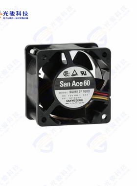 9G0612P1G03《FAN 60X38MM 12VDC TACH,PWM》