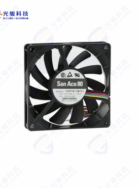 109P0812M701《FAN 80X15MM 12VDC TACH》