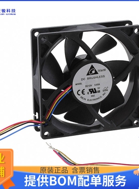 无刷直流风扇QFR0912VH-SP00【FAN AXIAL 92X25.4MM 12VDC WIRE】