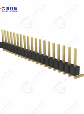 PRPC019SBAN-M71RC《CONN HEADER R/A 19POS 2.54MM》