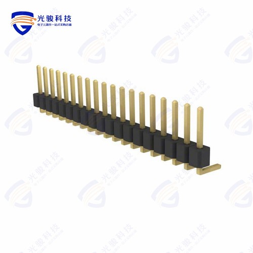 PRPC019SBAN-M71RC《CONN HEADER R/A 19POS 2.54MM》
