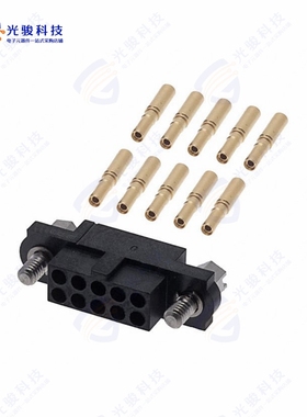 M80-4611005《CONN RCPT 10POS CRIMP 24-28AWG》