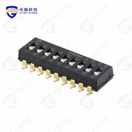 A6SN-9102-R100 《SWITCH SLIDE DIP SPST 25MA 24V》