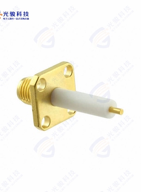 1052522-1《CONN SMA RCPT STR 50 OHM SOLDER》