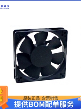 无刷直流风扇MR1225E24B1+6-FSR【FAN AXIAL 120X25MM 24VDC WIRE