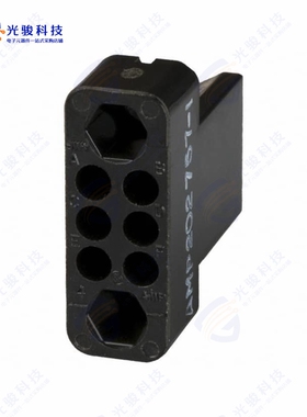 202757-1《CONN 6POS BLACK PNL MNT》