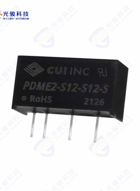 PDME2-S24-S12-S《DC-DC ISOLATED, 2 W, 21.6~26.4 V》