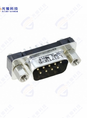 L717TSEH09POL2RM8《CONN D-SUB PLUG 9POS VERT SLDR》