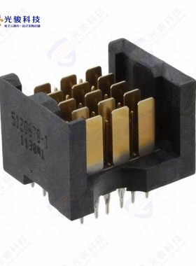 5120678-1《CONN HEADER DUAL BEAM 30POS PCB》