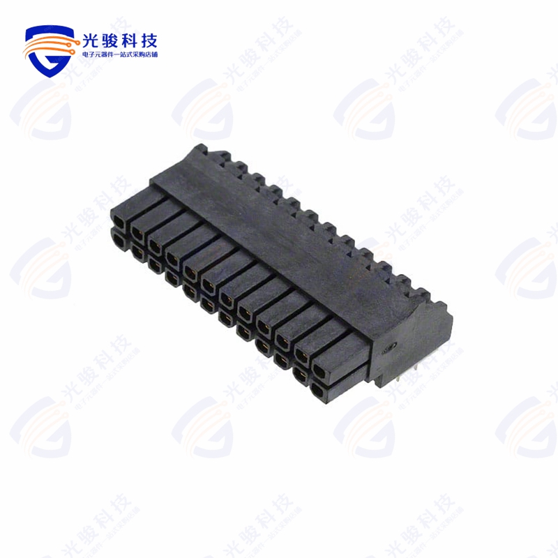 447642403《CONN RCPT 24P 0.118 GOLD PCB R/A》