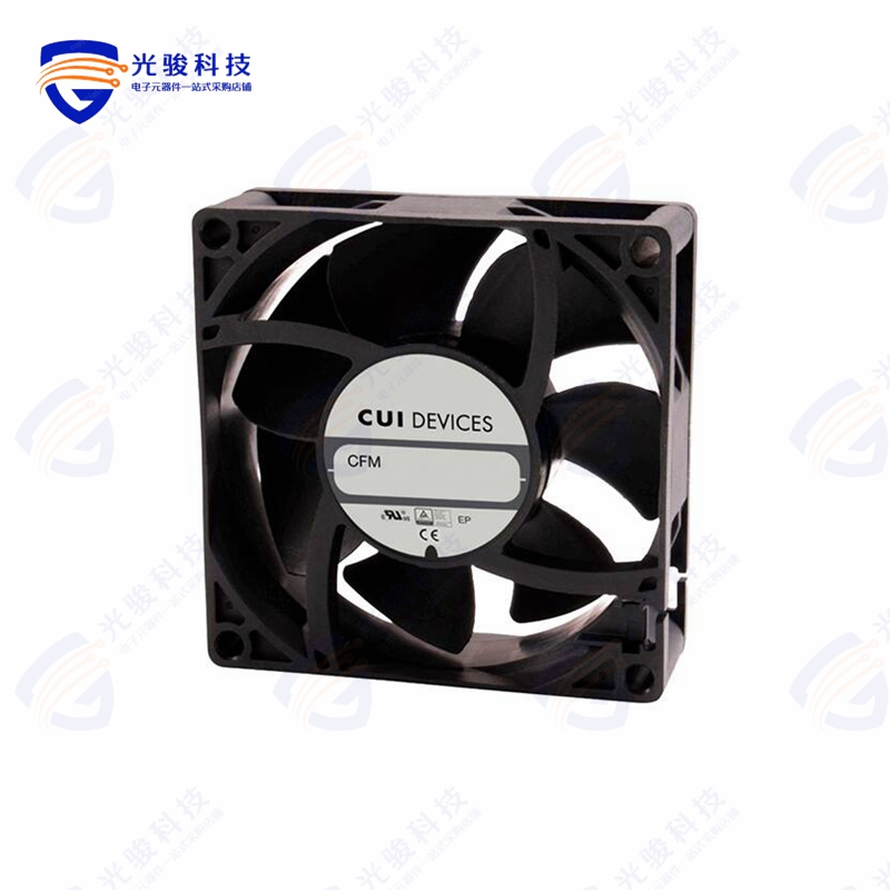 CFM-8015CF-230-301-22《DC AXIAL FAN, 80 MM SQUARE, 15 M》