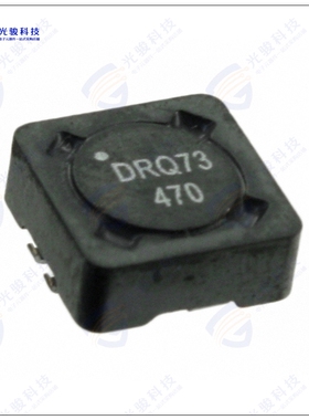 DRQ73-470-R 电感器INDUCT ARRAY 2 COIL 48.62UH SMD