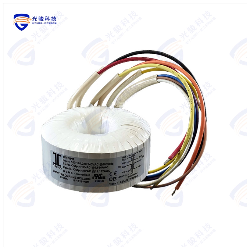 VPM30-3330 变压器PWR XFMR TOROIDAL 100VA CHAS MT