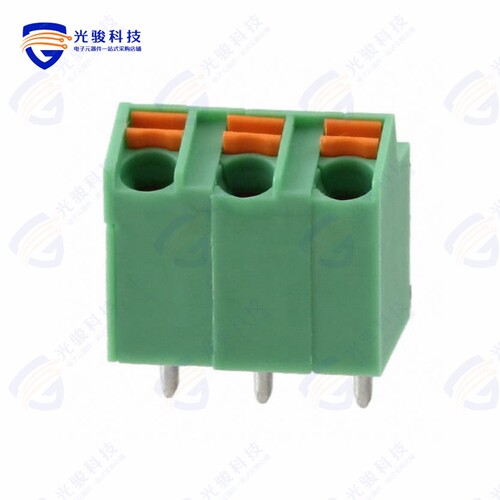 1752117《TERM BLOCK 3POS 25DEG 3.5MM PCB》