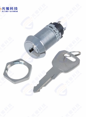 CKL12BFW01-016 《SWITCH KEYLOCK 2POS SPDT 3A 250V》