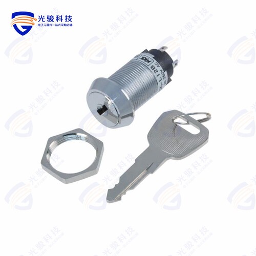 CKL12BFW01-016 《SWITCH KEYLOCK 2POS SPDT 3A 250V》