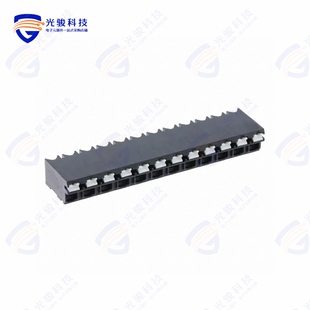 12P 1824954 BLK 5.08MM SMD ENT TERM SIDE
