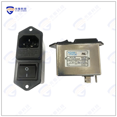 PLF-11C4-10A-Q-R 滤波器LINE FLTR 115/250VAC 10A PANEL