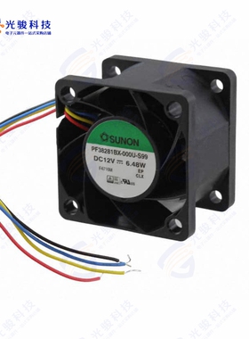 PF38281BX-000U-S99《FAN AXIAL 38X28MM 12VDC WIRE》