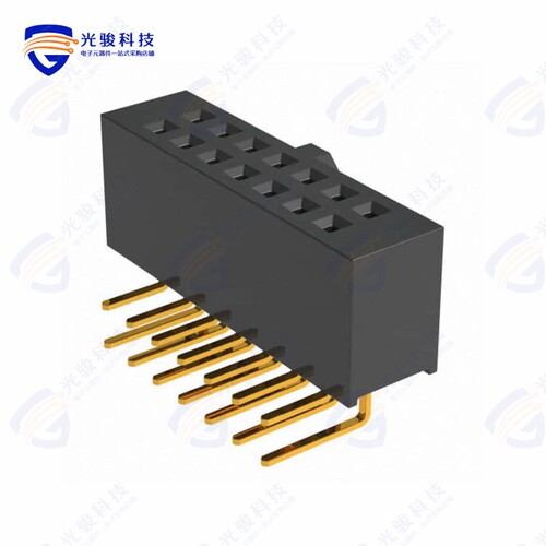 SFH11-PBPC-D07-RA-BK《CONN HDR 14POS 0.1 GOLD PCB R/A》