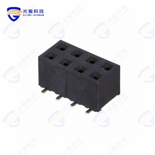 RS2BE-08-G-SMT《RECEPTACLE STRIP 8P 2.54MM PITCH》