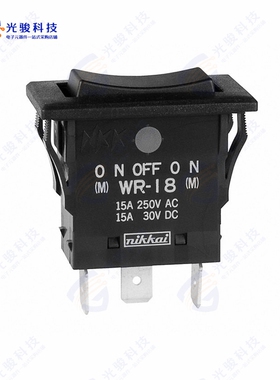 WR18AF 《SWITCH ROCKER SPDT 15A 125V》