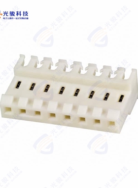 3-640602-8《CONN RCPT 8POS IDC 24AWG TIN》