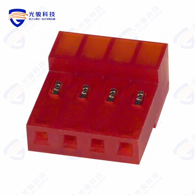 3-640433-4《CONN RCPT 4POS IDC 22AWG TIN》