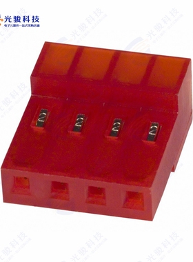 3-640433-4《CONN RCPT 4POS IDC 22AWG TIN》