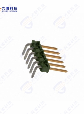 825437-6《CONN HEADER R/A 6POS 2.54MM》