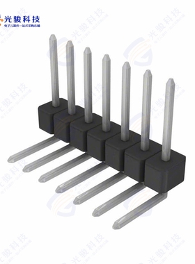 PEC07SGBN《CONN HEADER R/A 7POS 2.54MM》