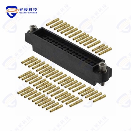 M83-LFD1F2N60-0000-000《CONN RCPT 60POS CRIMP 22AWG GOLD》