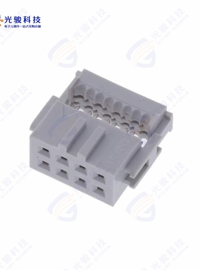 71600-208LF《CONN RCPT 8POS IDC 28-30AWG GOLD》