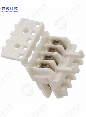 4-1534796-4《CONN RCPT 4POS IDC 22-24AWG TIN》