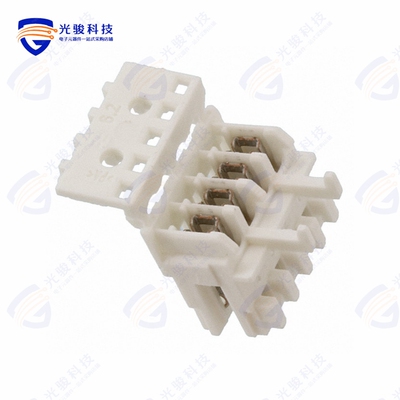 4-1534796-4《CONN RCPT 4POS IDC 22-24AWG TIN》